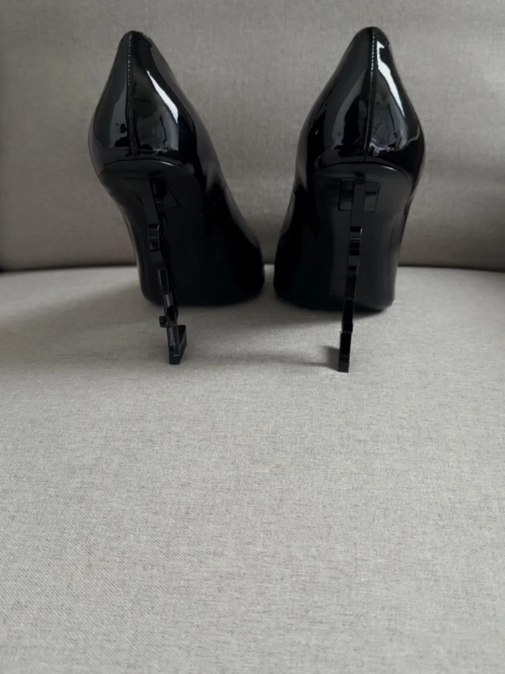 SAINT LAURENT patent 
Leather Opyum Pumps 110 - Picture 3 of 6